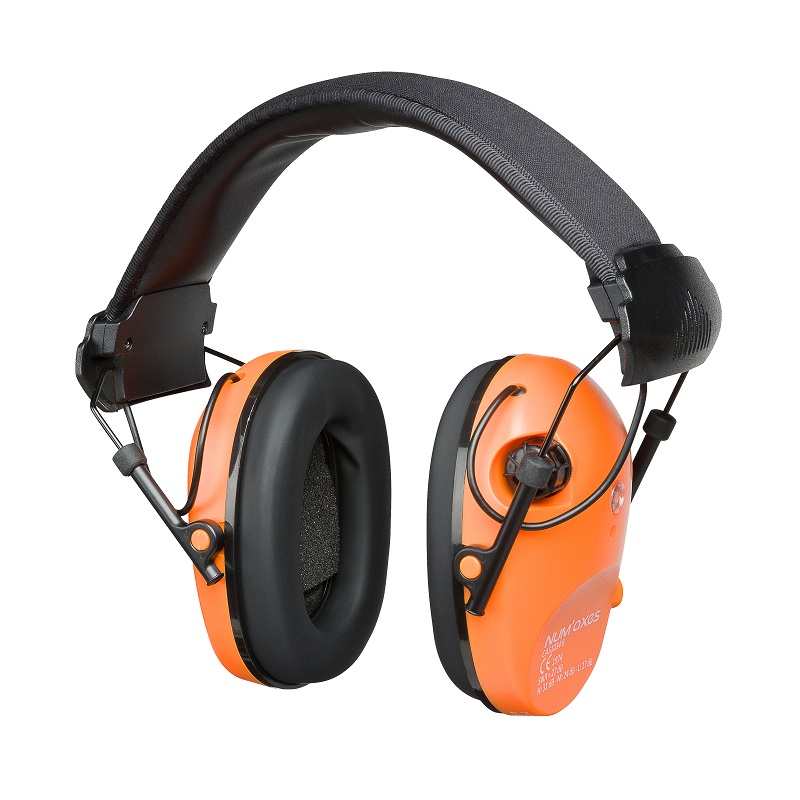 NUM´AXES  CAS1034b - Elektronické slúchadlá oranžové