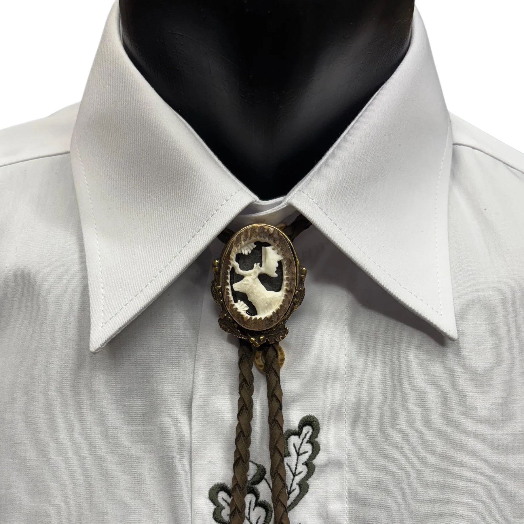 Poľovnícka kravata Bolo - Los I - ručná práca