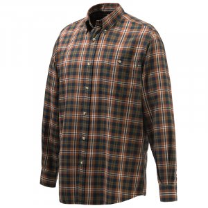 Wood Flannel košeľa - Tobacco