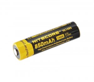 Nitecore 14500 850mAh 0,8A Li-ion 3,7V chránený