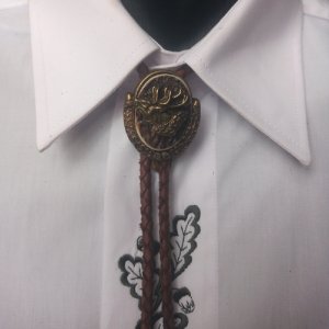 Poľovnícka kravata Bolo - Exclusive Jeleň III