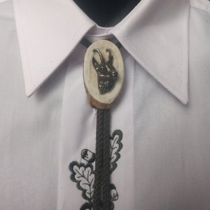 Poľovnícka kravata Bolo - Kamzík I