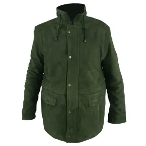 Kožený kabát GREEN