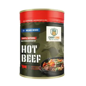 Konzerva Hot Beef CampCore® / samoohrev