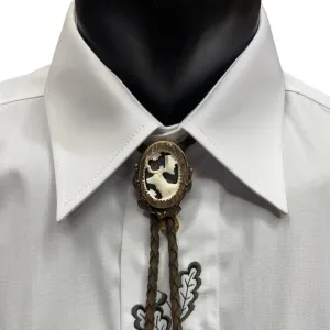 Poľovnícka kravata Bolo - Los I - ručná práca