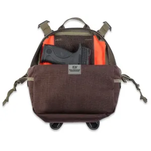 Integrátor  - batoh k veste hnedý