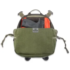 Integrátor  - batoh k veste zelený