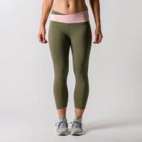 ELYSE športové legíny darkgreen