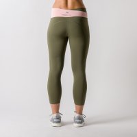ELYSE športové legíny darkgreen