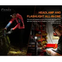 Fenix nabíjateľná čelovka HM51R Ruby V2.0
