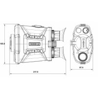 Hikmicro Raptor RQ50LN - Termovízny binokulár Raptor 940NM