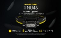 Nitecore NU43 - Svietidlo čelovka