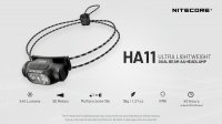 Nitecore HA11 - Svietidlo čelovka