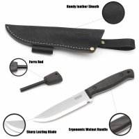 BPSKnives Nighthawk Adventurer - Nôž s kresadlom