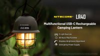 Nitecore LR40 Green - Svietidlo zelené