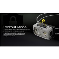NITECORE - NU21 čelovka black - čierna