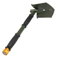 PETREQ Survival II 7v1 lopatka - olivovozelená