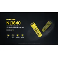 Nitecore 18650 Li-ion batéria 4000mAh