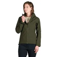 Northfinder TIFFANI dámska softshellová bunda - dark green