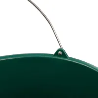 Plastové vedro bez lievika s mierkou 20 L - Zelené