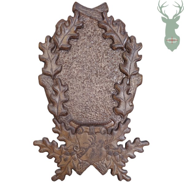 Podložka pod trofej - Jeleň 57cm - tmavá