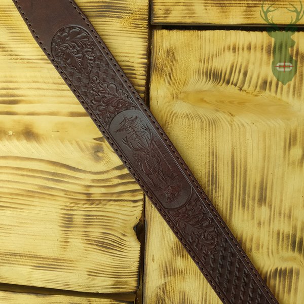 Game Hunter kožený remeň na pušku