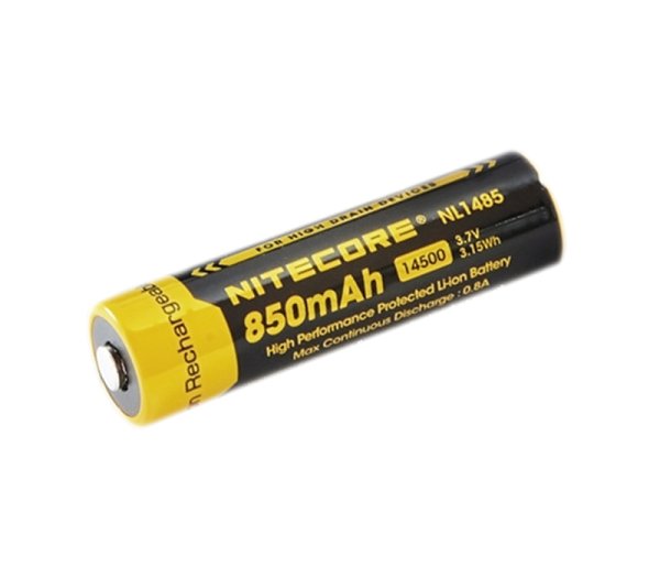 Nitecore 14500 850mAh 0,8A Li-ion 3,7V chránený