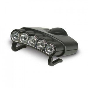 CYCLOPS lampa na šiltovku 27 lumen - biele