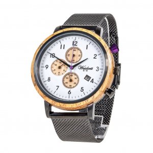 Gin Berry Metal drevené hodinky