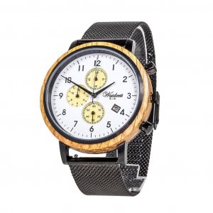 Gin Lemon Metal drevené hodinky