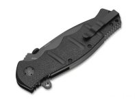 Böker Plus AK101 čierny zubatý 01KAL102