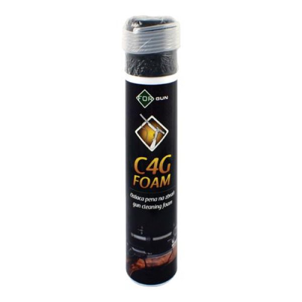 C4G FOAM - Čistiaca pena na zbraň s  indikátorom - 200ml CZ/HU